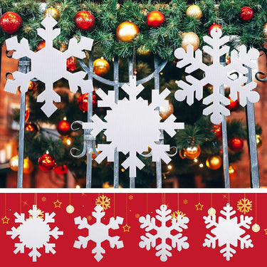 16 Pcs Outdoor Holiday and Christmas Hanging Porch and Tree Yard Lawn Decoration Christmas Large Candy Yard Decorations Outdoor Lawn Decoration Candy Hanging Ornaments for Holiday Decor